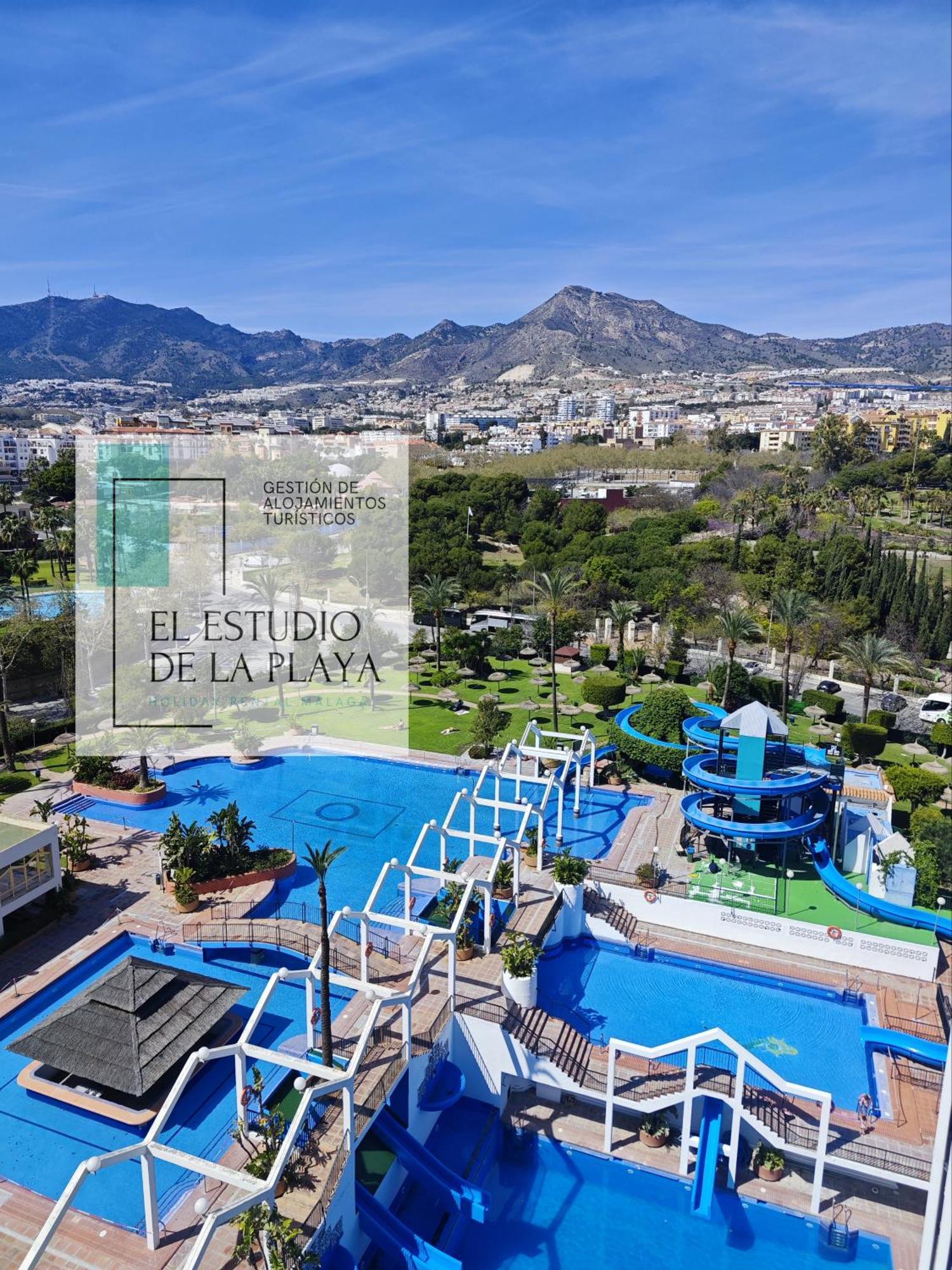 El Estudio De La Playa Benalbeach Vistas Al Mar Benalmádena Extérieur photo