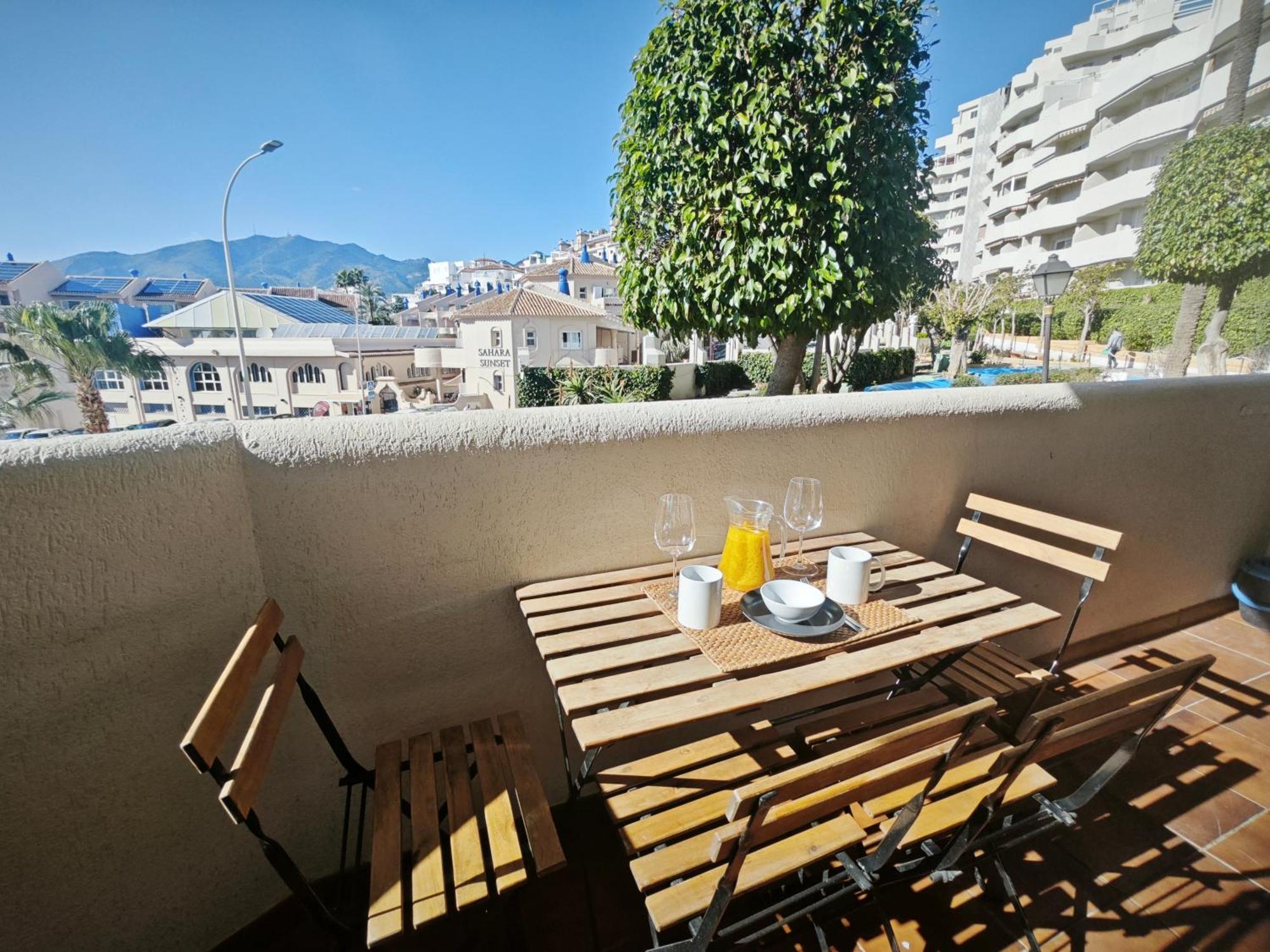El Estudio De La Playa Benalbeach Vistas Al Mar Benalmádena Extérieur photo