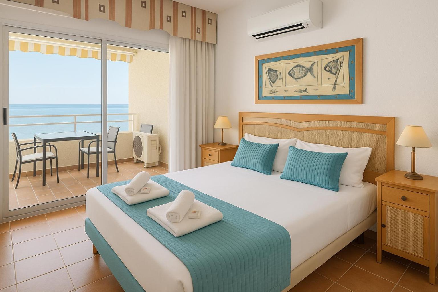 El Estudio De La Playa Benalbeach Vistas Al Mar Benalmádena Chambre photo
